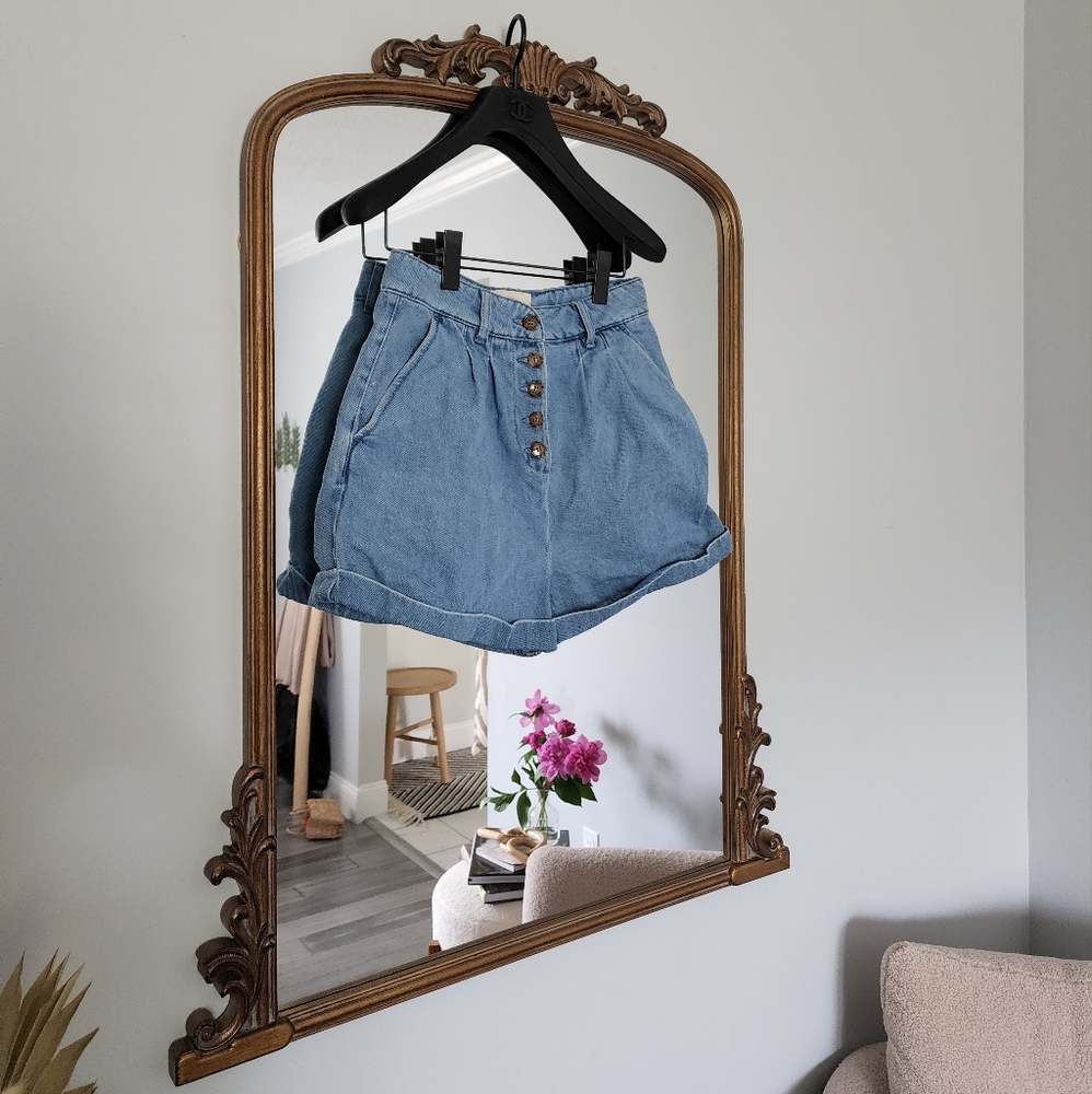 Sezane Denim Shorts